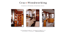 Tablet Screenshot of crazwoodworking.com